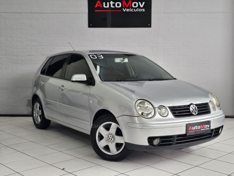 POLO 1.6 MI 8V GASOLINA 4P MANUAL - 2003 - CAXIAS DO SUL