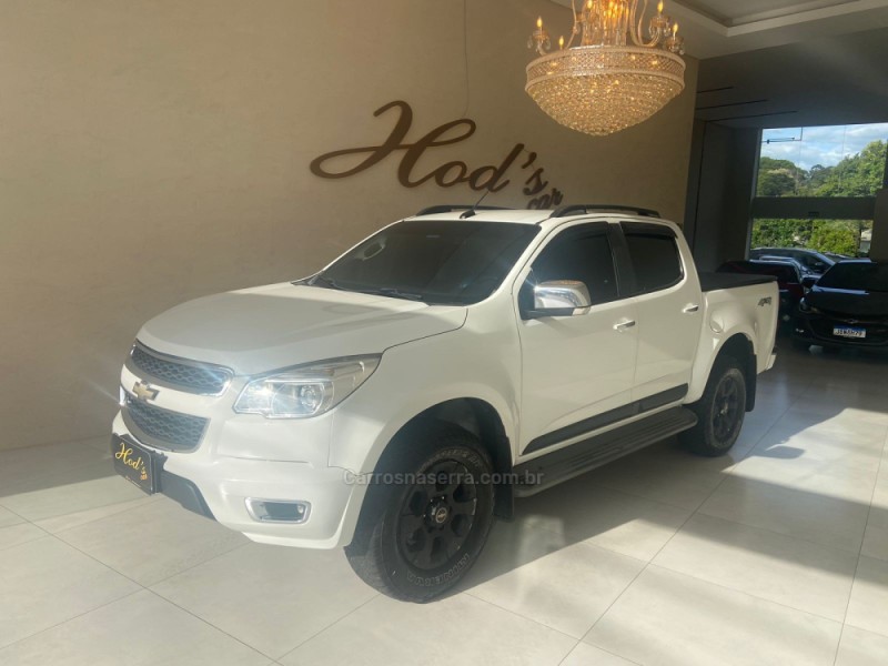 s10 2.5 ltz 4x4 cd 16v flex 4p manual 2015 canela