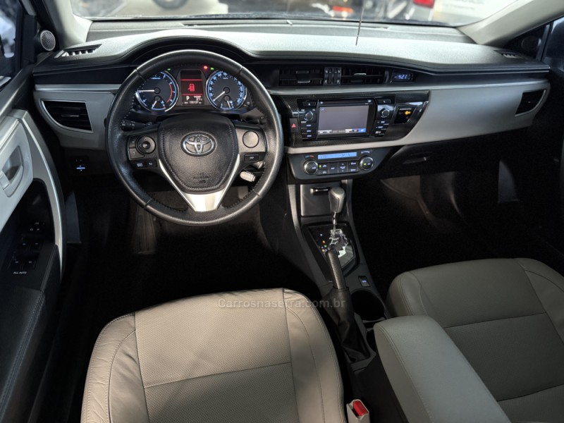 COROLLA 2.0 XEI 16V FLEX 4P AUTOMÁTICO - 2015 - PAROBé