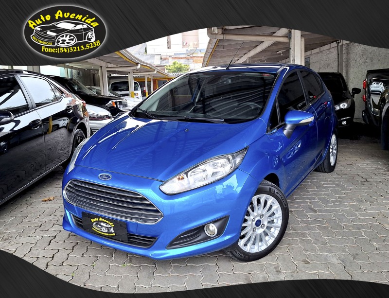 fiesta 1.6 titanium hatch 16v flex 4p automatico 2015 caxias do sul