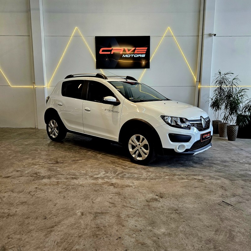 sandero 1.6 stepway easy r 16v flex 4p automatico 2016 caxias do sul