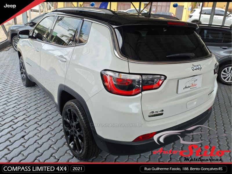 COMPASS 2.0 16V DIESEL LIMITED 4X4 AUTOMÁTICO - 2021 - BENTO GONçALVES