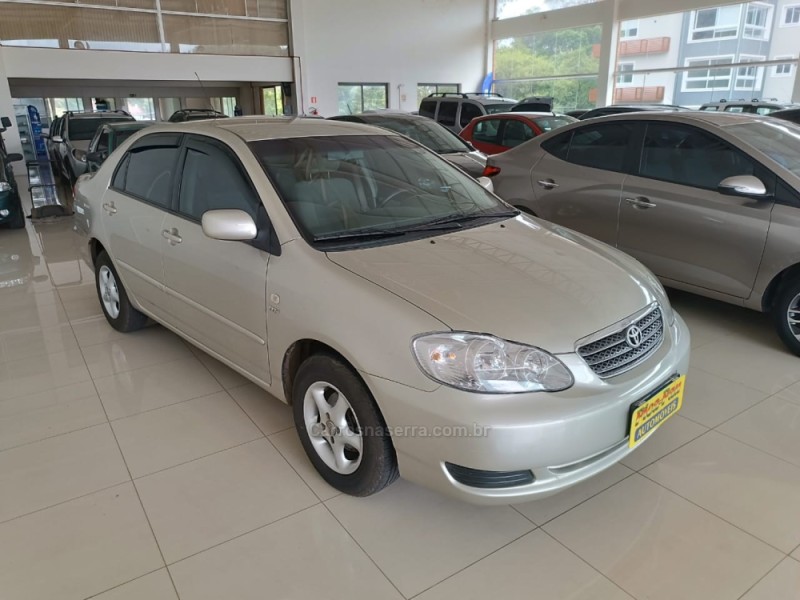 COROLLA 1.6 XLI 16V GASOLINA 4P AUTOMÁTICO - 2007 - NOVA PETRóPOLIS