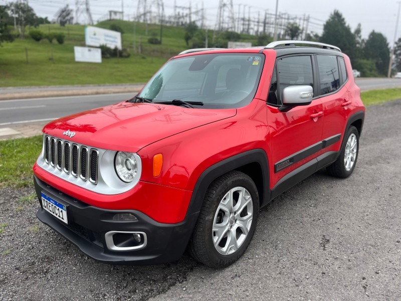 RENEGADE 1.8 16V FLEX LIMITED 4P AUTOMÁTICO - 2017 - FARROUPILHA