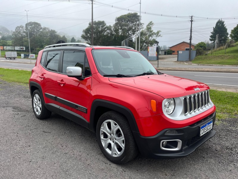 RENEGADE 1.8 16V FLEX LIMITED 4P AUTOMÁTICO - 2017 - FARROUPILHA