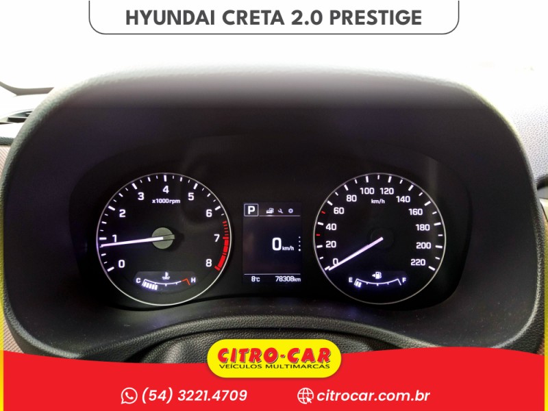 CRETA 2.0 16V FLEX PRESTIGE AUTOMÁTICO - 2017 - CAXIAS DO SUL