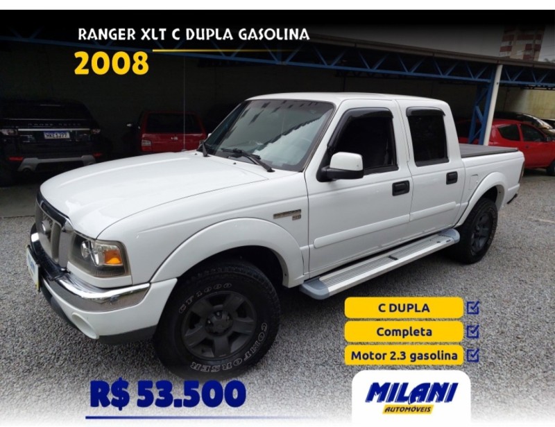 ranger 2.3 xlt 16v 4x2 cd gasolina 4p manual 2008 bento goncalves