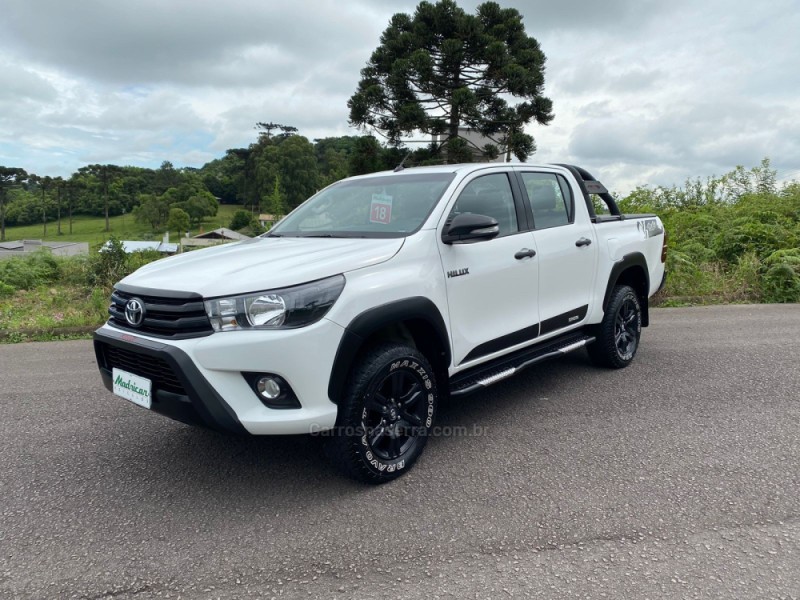 hilux 2.8 sr challenge 4x4 cd 16v turbo diesel 4p automatico 2018 flores da cunha