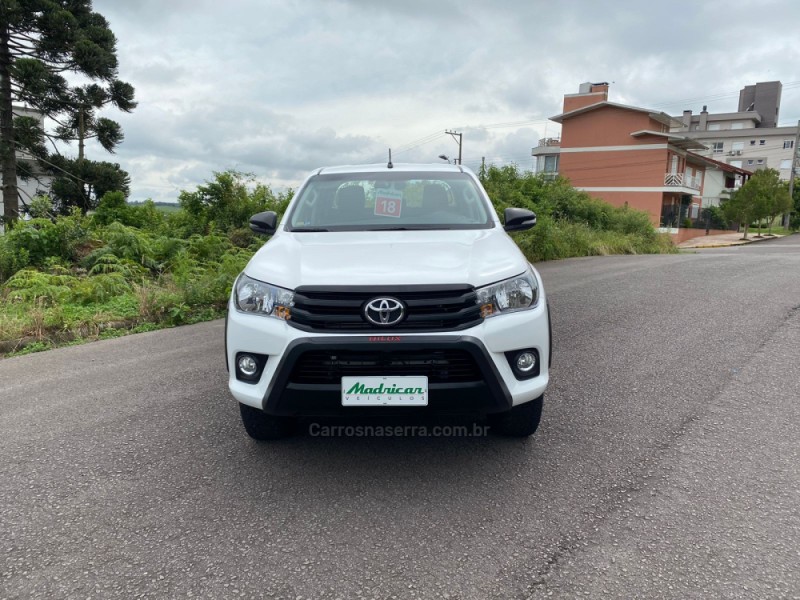 HILUX 2.8 SR CHALLENGE 4X4 CD 16V TURBO DIESEL 4P AUTOMÁTICO - 2018 - FLORES DA CUNHA