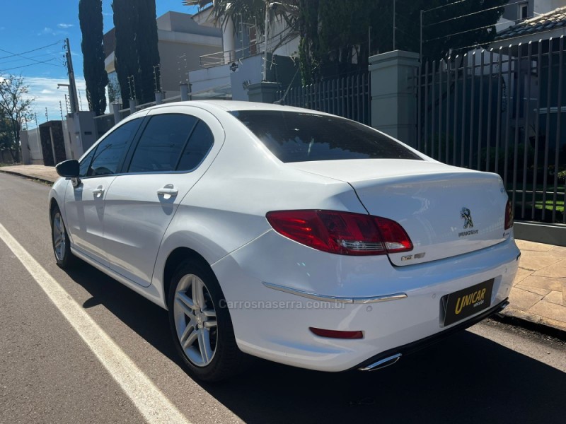 408 1.6 GRIFFE 16V TURBO GASOLINA 4P AUTOMÁTICO - 2014 - PASSO FUNDO