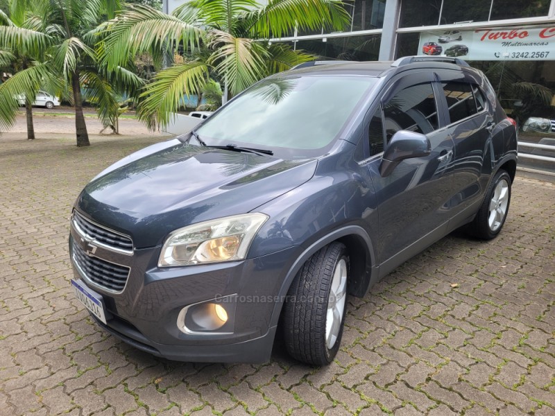 TRACKER 1.8 MPFI LTZ 4X2 16V FLEX 4P AUTOMÁTICO - 2015 - NOVA PRATA