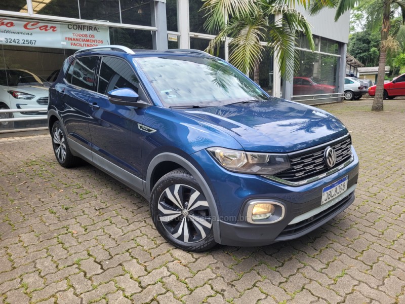 t cross 1.4 highline tsi 16v flex 4p automatico 2021 nova prata