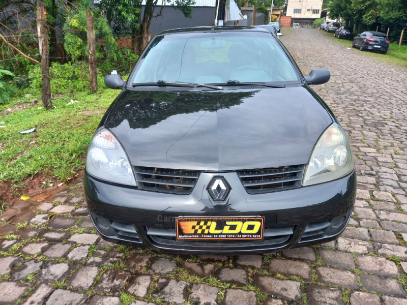 CLIO 1.0 AUTHENTIQUE 16V GASOLINA 4P MANUAL - 2008 - CAXIAS DO SUL