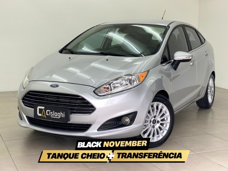 fiesta 1.6 titanium plus sedan 16v flex 4p automatico 2015 carlos barbosa