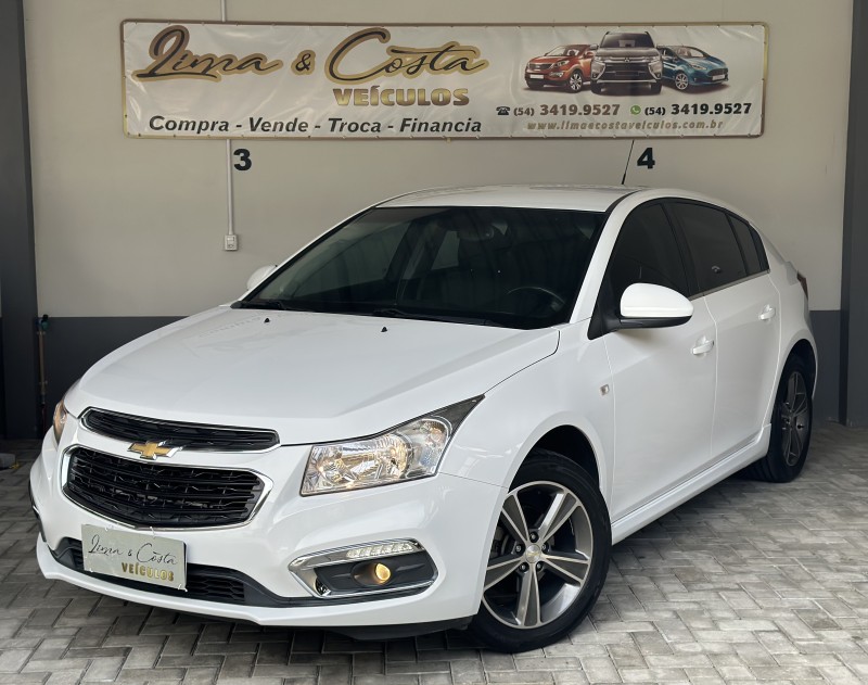 CRUZE 1.8 LT 16V FLEX 4P AUTOMÁTICO - 2016 - CAXIAS DO SUL