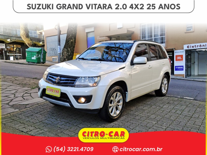 GRAND VITARA 2.0 4X2 16V GASOLINA 4P AUTOMÁTICO - 2016 - CAXIAS DO SUL