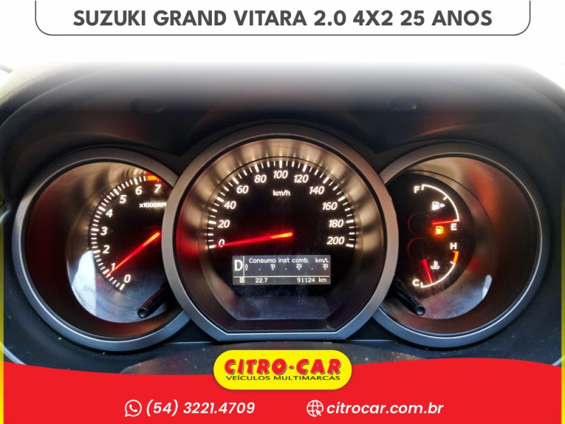 GRAND VITARA 2.0 4X2 16V GASOLINA 4P AUTOMÁTICO - 2016 - CAXIAS DO SUL