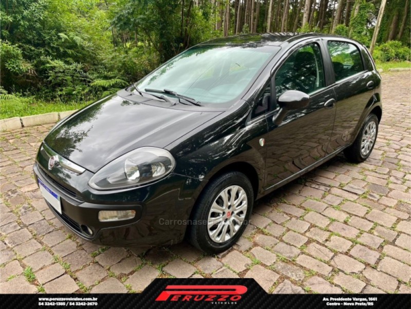 punto 1.4 attractive italia 8v flex 4p manual 2013 nova prata