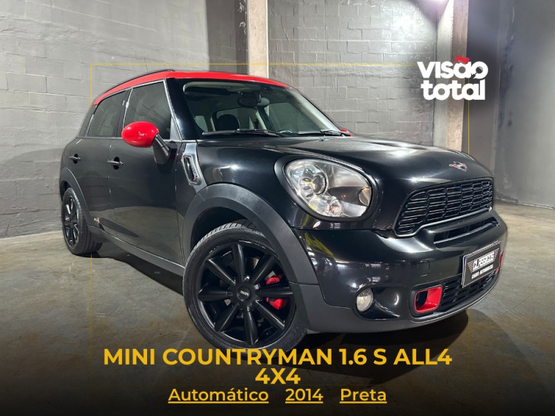 countryman 1.6 s all4 4x4 16v 184cv turbo gasolina 4p automatico 2014 caxias do sul