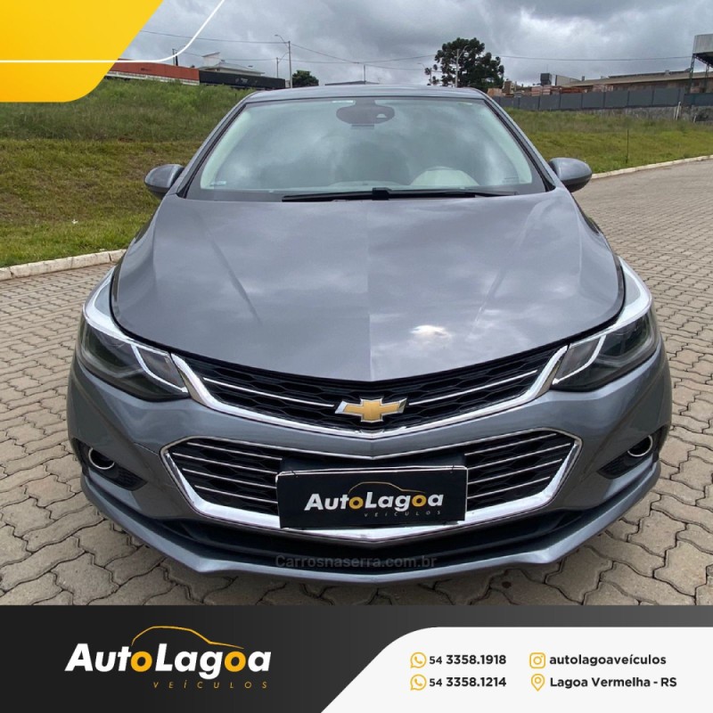 CRUZE 1.4 TURBO LTZ 16V FLEX 4P AUTOMÁTICO - 2019 - LAGOA VERMELHA