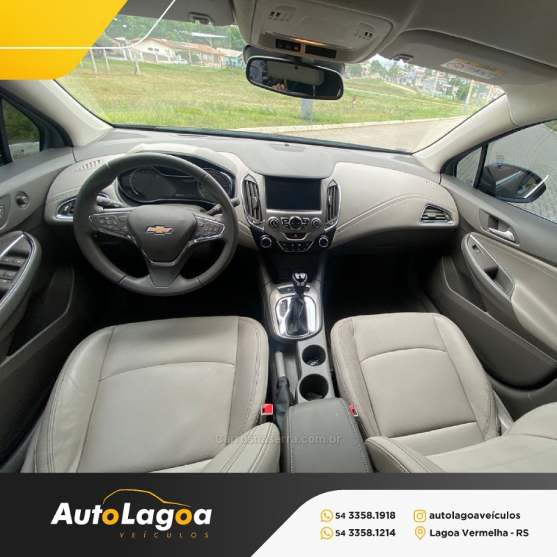 CRUZE 1.4 TURBO LTZ 16V FLEX 4P AUTOMÁTICO - 2019 - LAGOA VERMELHA