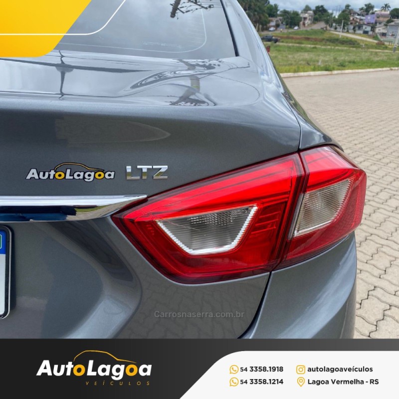 CRUZE 1.4 TURBO LTZ 16V FLEX 4P AUTOMÁTICO - 2019 - LAGOA VERMELHA