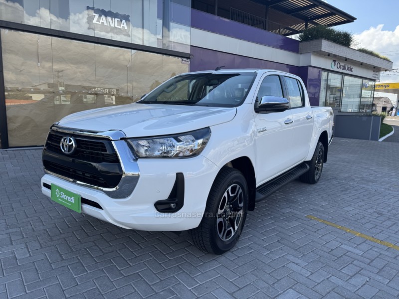 hilux 2.8 srv 4x4 cd 16v diesel 4p automatico 2024 veranopolis