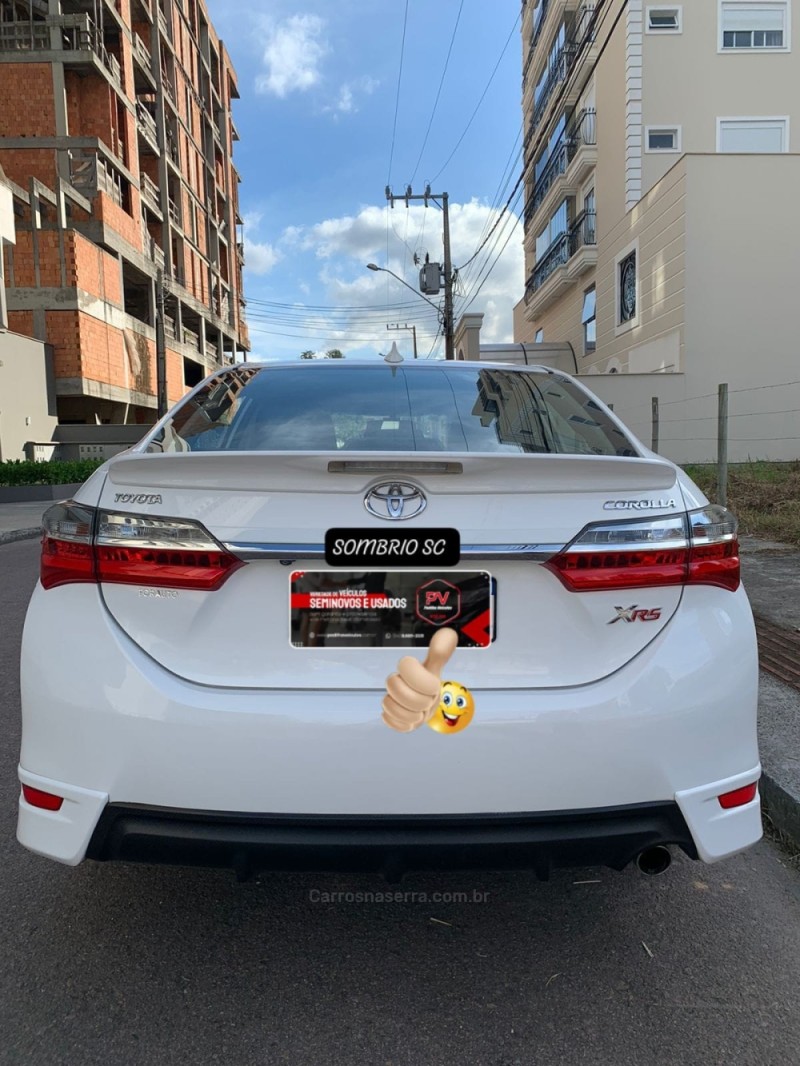 COROLLA 2.0 XRS 16V FLEX 4P AUTOMÁTICO - 2018 - SOMBRIO