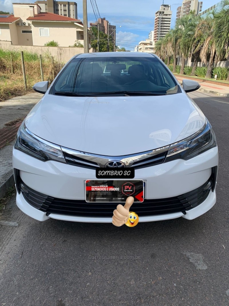 COROLLA 2.0 XRS 16V FLEX 4P AUTOMÁTICO - 2018 - SOMBRIO