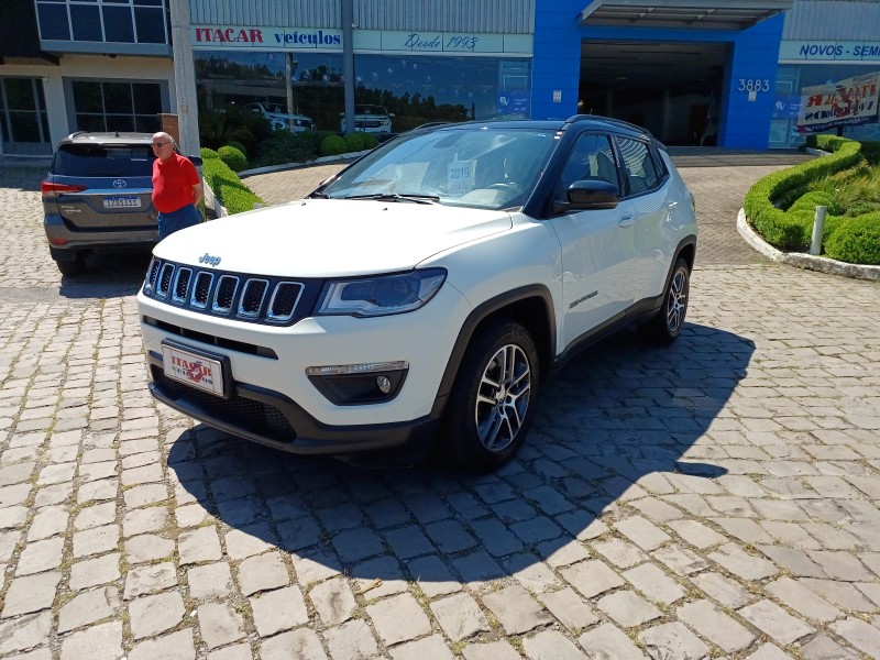 COMPASS 2.0 16V FLEX SPORT AUTOMÁTICO - 2019 - FLORES DA CUNHA