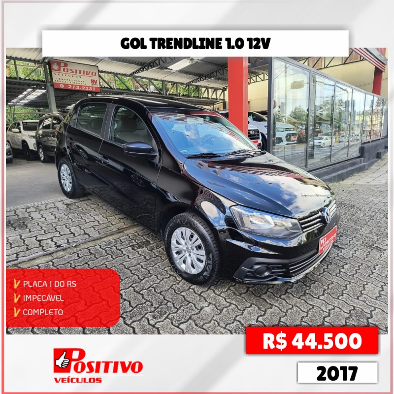 gol 1.0 12v mpi totalflex trendline 4p manual 2017 caxias do sul