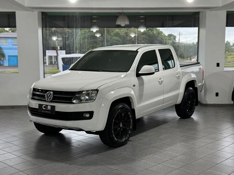 AMAROK 2.0 TRENDLINE 4X4 CD 16V TURBO INTERCOOLER DIESEL 4P AUTOMÁTICO - 2013 - CAXIAS DO SUL