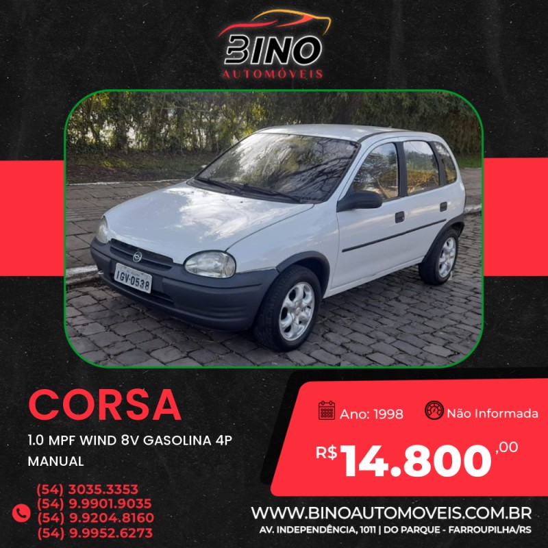 CORSA 1.0 MPF WIND 8V GASOLINA 4P MANUAL