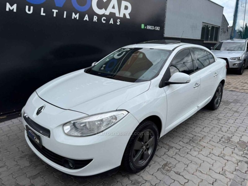 fluence 2.0 dynamique 16v flex 4p automatico 2012 estancia velha