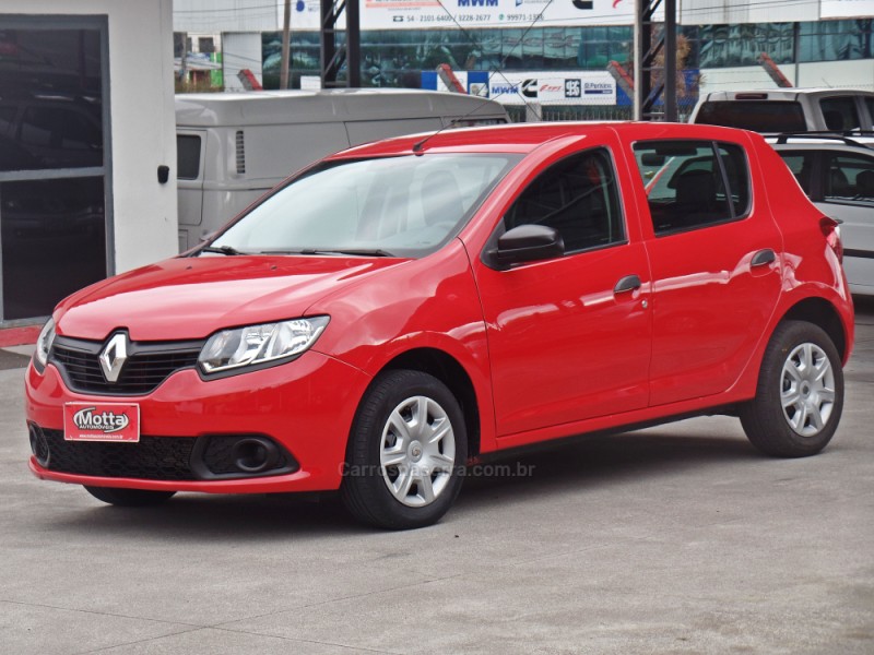 SANDERO 1.0 AUTHENTIQUE 12V FLEX 4P MANUAL - 2017 - CAXIAS DO SUL