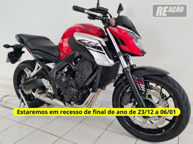 cb 650 f abs 2018 caxias do sul