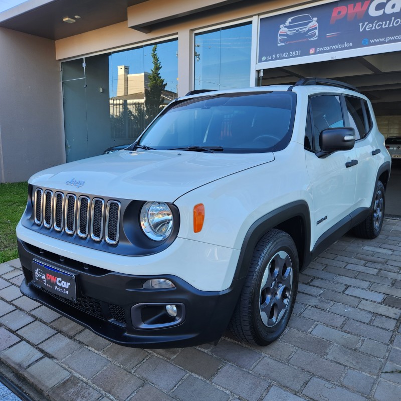 renegade 1.8 16v flex sport 4p automatico 2016 bento goncalves