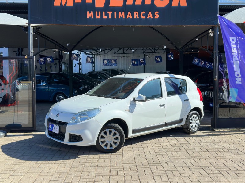 SANDERO 1.0 EXPRESSION 16V FLEX 4P MANUAL - 2012 - LAGOA VERMELHA