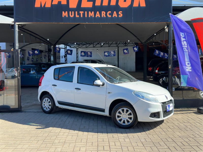 SANDERO 1.0 EXPRESSION 16V FLEX 4P MANUAL - 2012 - LAGOA VERMELHA