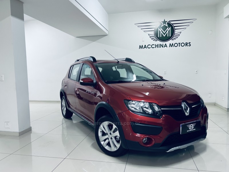 sandero 1.6 stepway 16v flex 4p manual 2019 caxias do sul