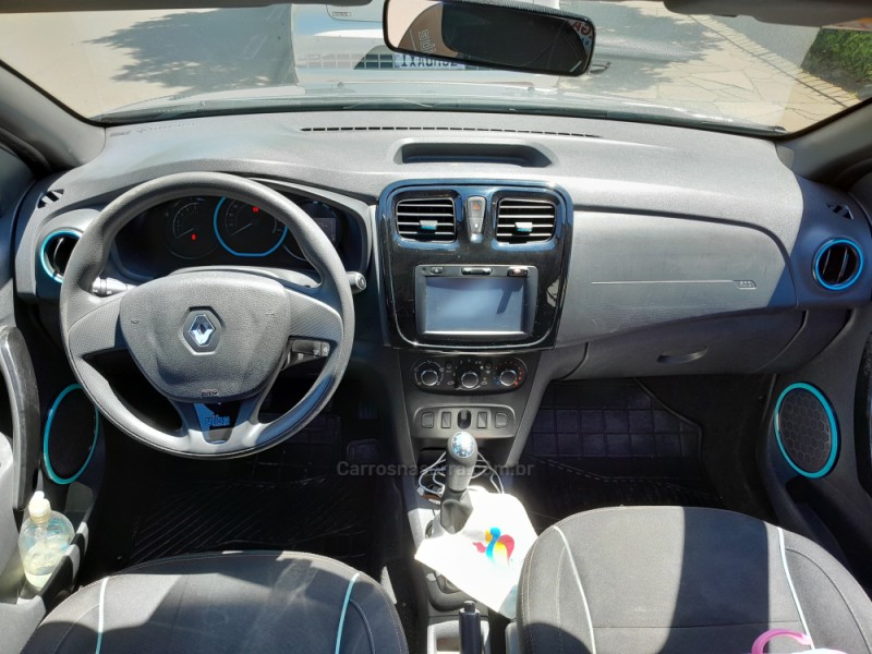 SANDERO 1.0 VIBE 12V FLEX 4P MANUAL - 2018 - NOVA PRATA