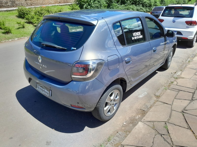 SANDERO 1.0 VIBE 12V FLEX 4P MANUAL - 2018 - NOVA PRATA