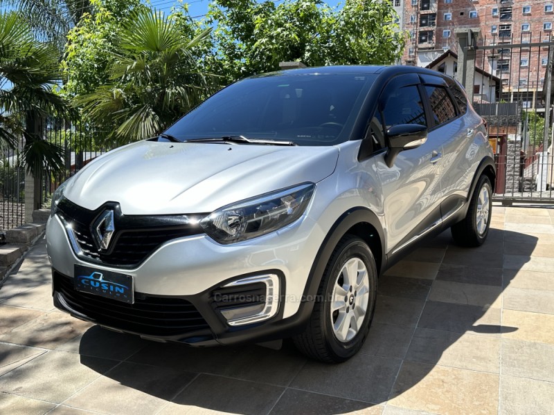 captur 1.6 life 16v flex 4p automatico 2019 bento goncalves