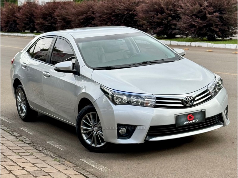 corolla 2.0 xei 16v flex 4p automatico 2017 nova prata