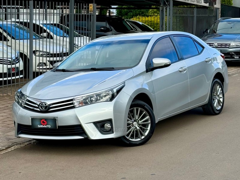 COROLLA 2.0 XEI 16V FLEX 4P AUTOMÁTICO - 2017 - NOVA PRATA