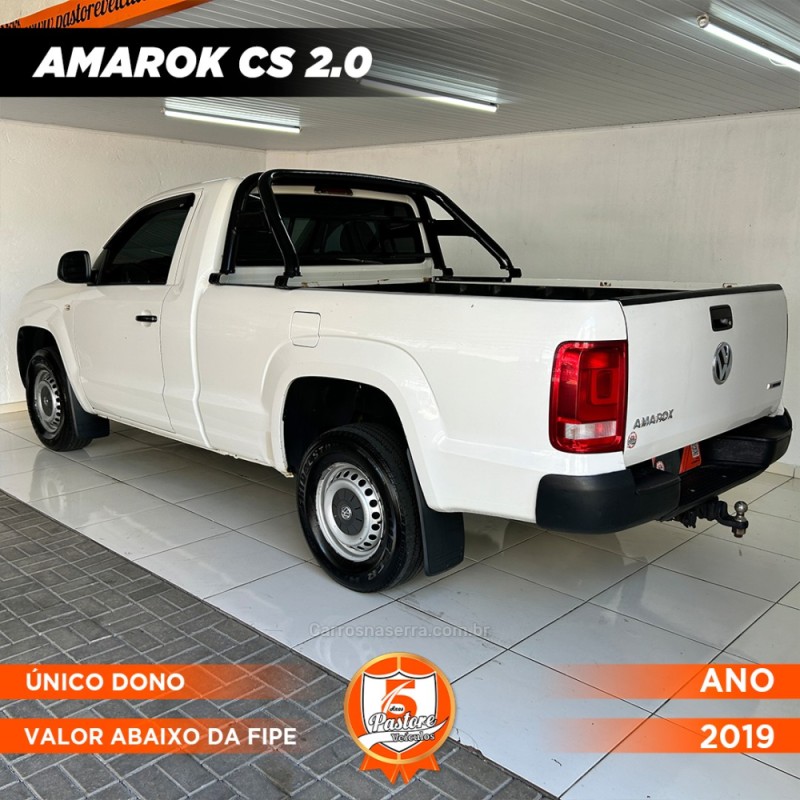 AMAROK 2.0 4X4 CS 16V TURBO INTERCOOLER DIESEL 2P MANUAL - 2019 - VACARIA