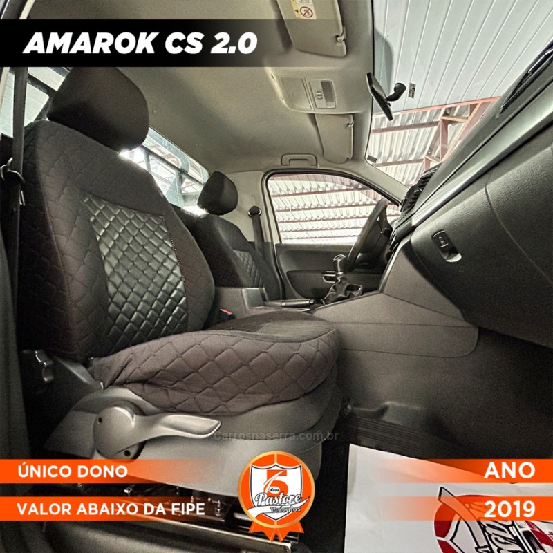 AMAROK 2.0 4X4 CS 16V TURBO INTERCOOLER DIESEL 2P MANUAL - 2019 - VACARIA