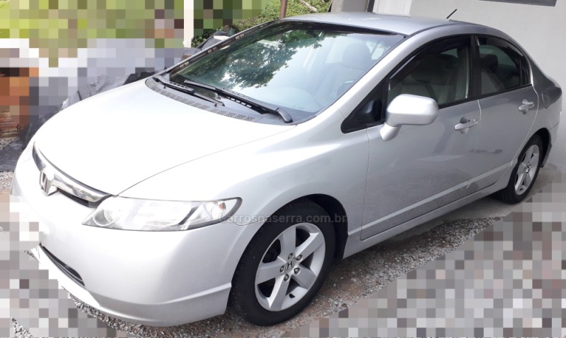 civic 1.8 lxs 16v flex 4p manual 2008 bento goncalves