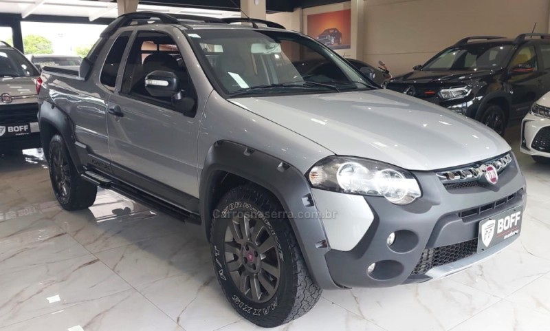 strada 1.8 mpi adventure ce 8v flex 2p manual 2016 caxias do sul