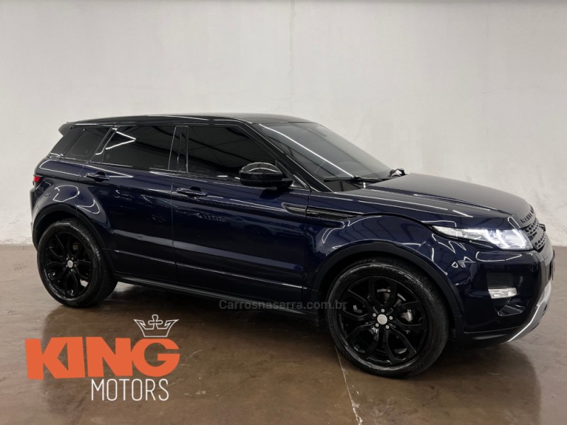 range rover evoque 2.0 dynamic tech 4wd 16v gasolina 4p automatico 2014 caxias do sul